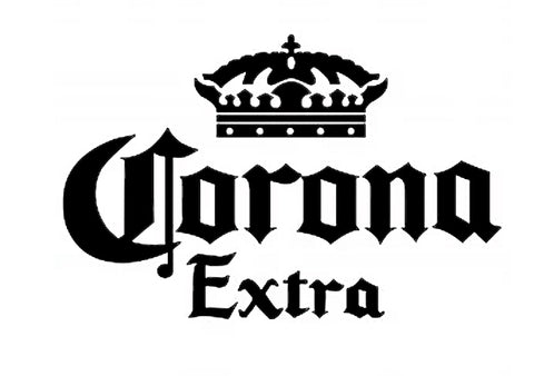 Corona Extra - Tekst + Krone