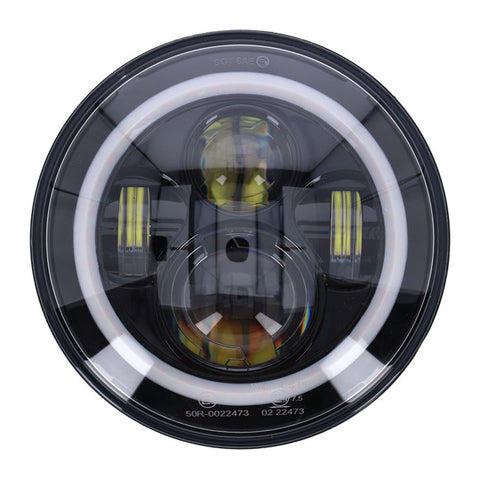 BRIGHT HALO, 7" LED forlygte