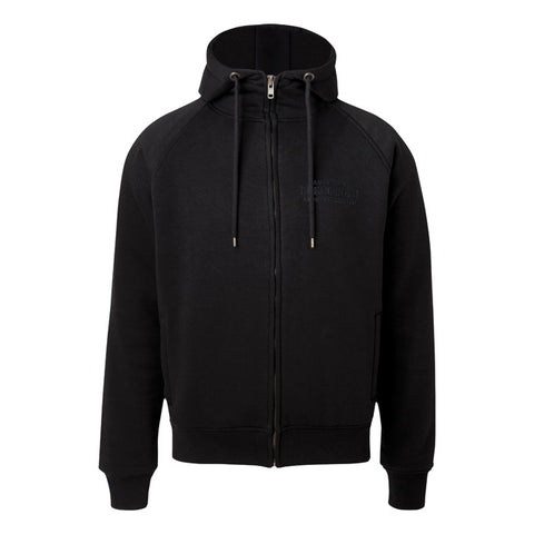 JOHN DOE ZIP HOODIE BLACK