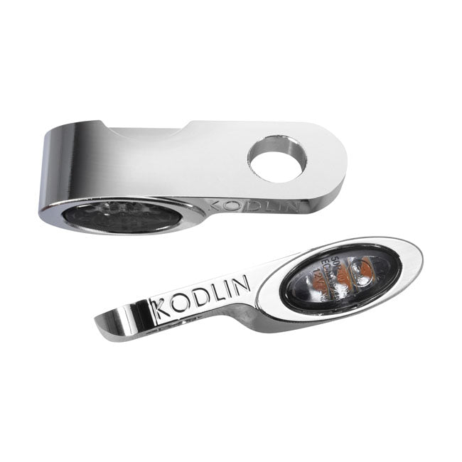 Kodlin Elypse LED-blinklys foran · krom