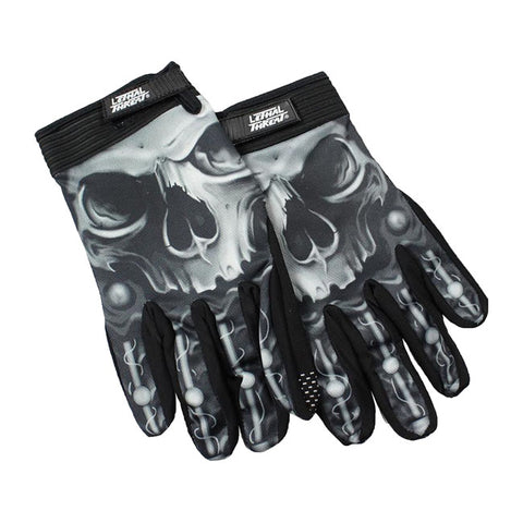 LT BIOMECHANICAL SKULL GLOVES